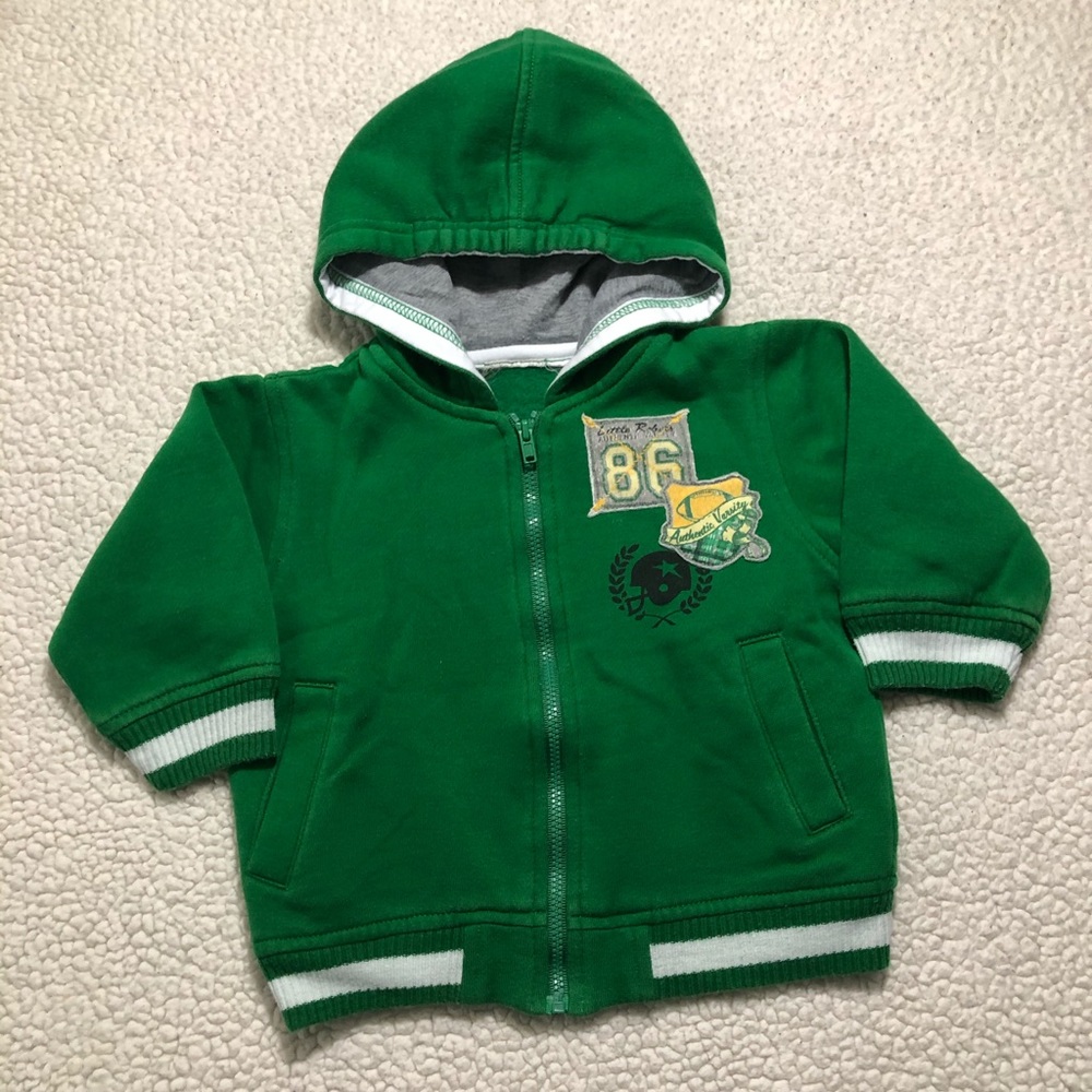 Green Varsity Hoodie